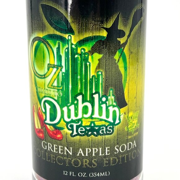 Oz Dublin Texas Green Apple Soda Collectors Edition Bottle Decorative Sand Art - Picture 9 of 11